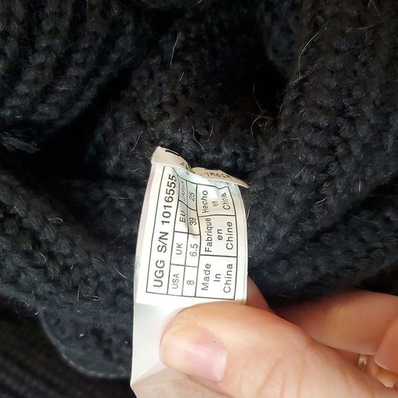 Ugg Australia Women Sweater Cardi Boots shoes sz 8 - Picture 11 of 11